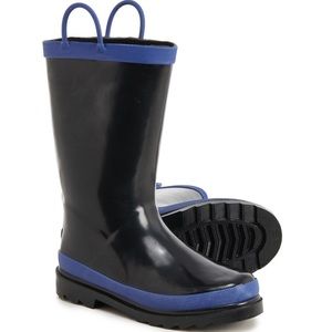Deer Stags Cloudburst Kids Little Boys Waterproof Rain Boots